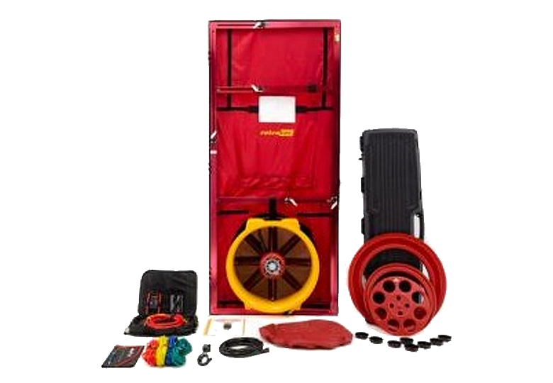 BlowerDoor udstyr