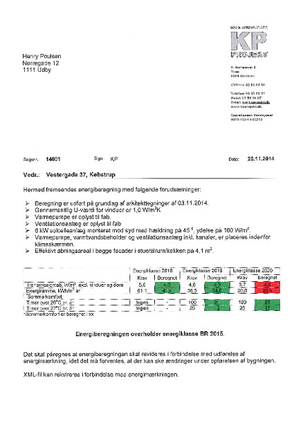 Energirammeberegning